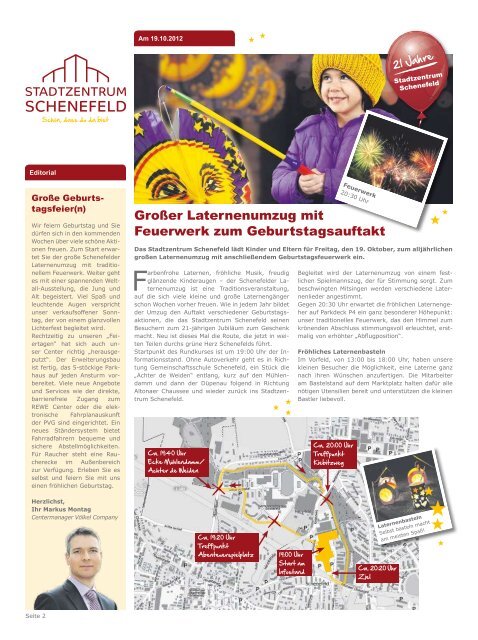 CenterMagazin - Stadtzentrum Schenefeld