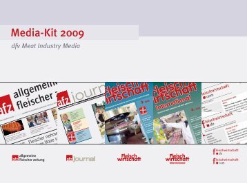 Media-Kit 2009 allgemeine fleischer z - fleischwirtschaft.com ...