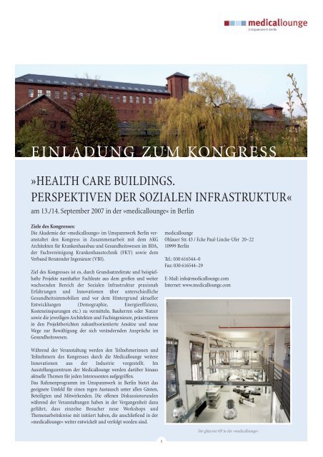 1608healthcare2007 (application/pdf, 655.1 kB) - Bauverlag