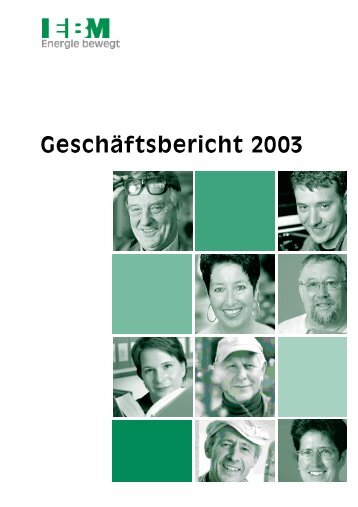 Geschäftsbericht 2003 - EBM