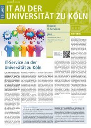 iT-Services - RRZK - Universität zu Köln