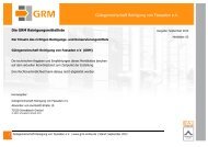 Gütegemeinschaft Reinigung von Fassaden e.V. - GRM