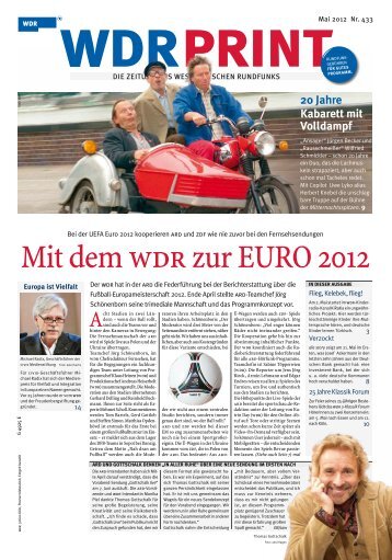 Mit dem wdr zur EURO 2012 - WDR.de