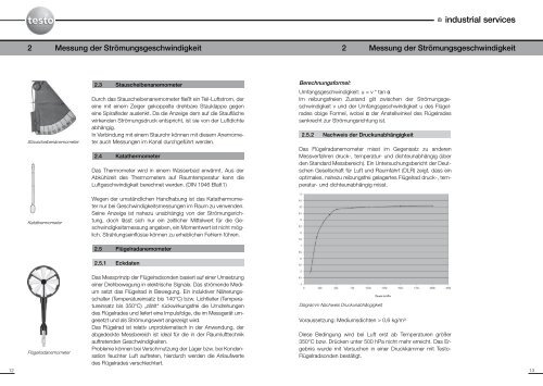 Kalibrierfibel Volumenstrom - Testo Industrial Services GmbH