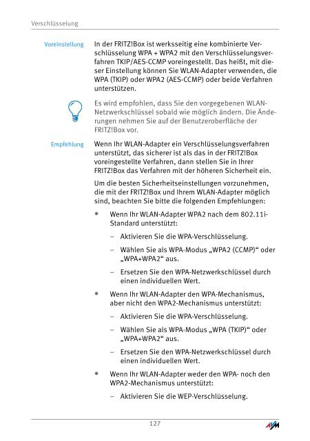 Handbuch FRITZ!Box Fon WLAN 6360 - Unitymedia