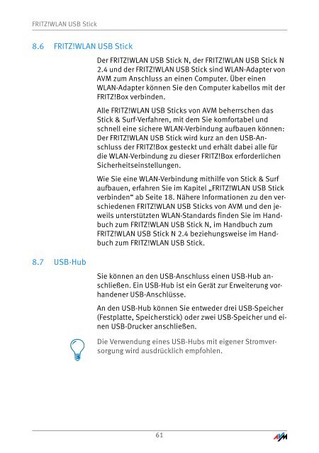 Handbuch FRITZ!Box Fon WLAN 6360 - Unitymedia