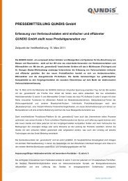 PDF-Pressemitteilung download - Qundis