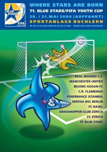 Komplettes Turniermagazin 2009 - Blue Stars/FIFA Youth Cup