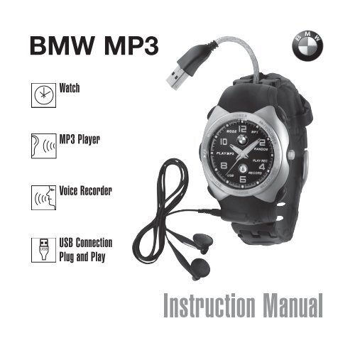 BMW MP3 Watch User Manual - LAKS