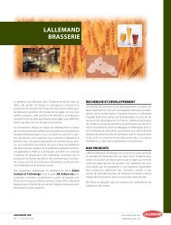 LALLEMAND BRASSERIE