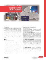 RESEARCH AND DEVELOPMENT - Lallemand