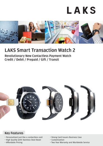 LAKS Smart Transaction Watch 2