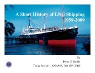 A Short History of LNG Shipping 1959-2009 - Amazon Web Services