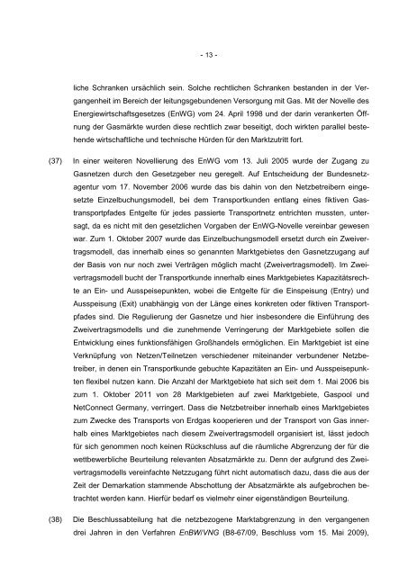 8. Beschlussabteilung Aktenzeichen: B8-124/11 ... - Bundeskartellamt