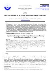 İndir - Gıda Teknolojileri Elektronik Dergisi