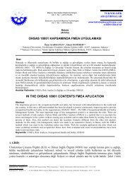 İndir - Gıda Teknolojileri Elektronik Dergisi