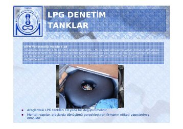 LPG DENETİM TANKLAR