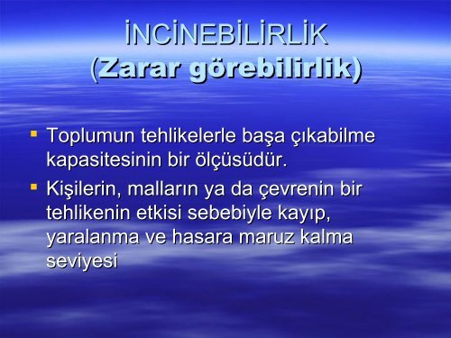 RİSK ANALİZİ - HAP Acil Servis Yönetimi - İstanbul İl Sağlık Müdürlüğü