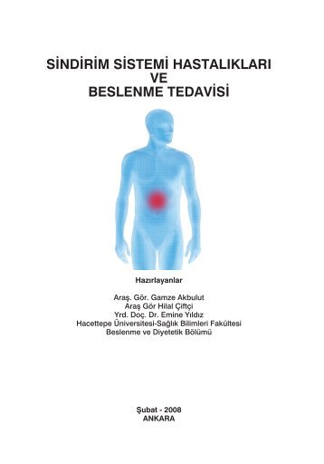 sindirim sistemi hastalıkları ve beslenme tedavisi