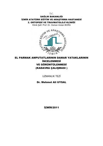 Tezi Görüntüle… - Prof. Doktor Osman Arslan Bora