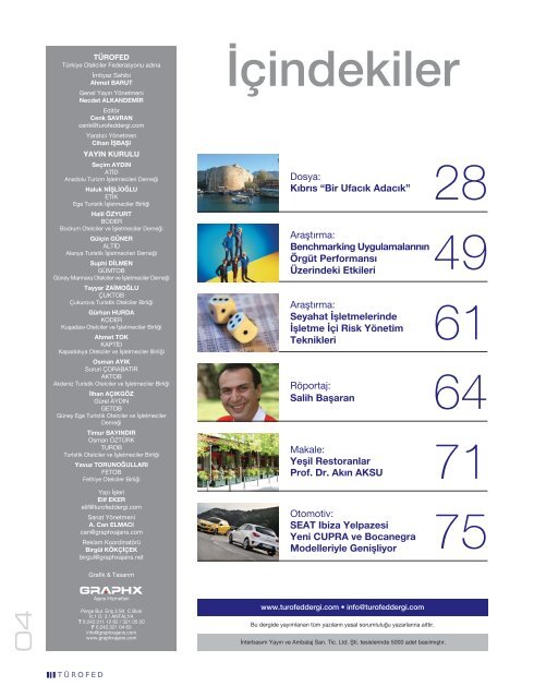 Benchmarking Uygulamalar›n›n Örgüt Performans› Üzerindeki Etkileri