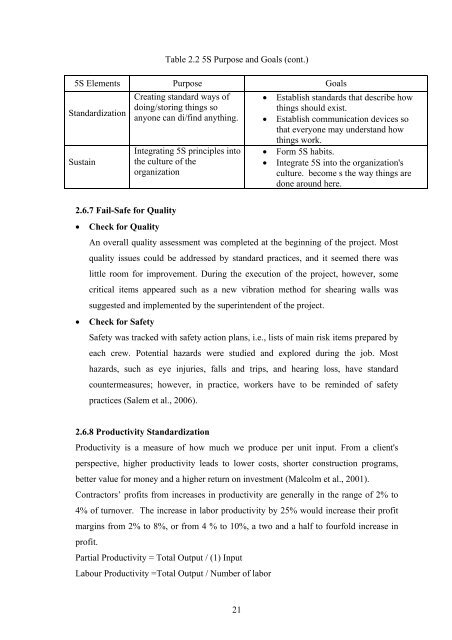 A Study of Lean Construction Practices in Gaza Strip