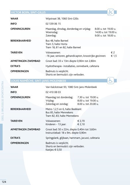 2010-2011 sportgids 2010-2011 - Vlaamse Gemeenschapscommissie