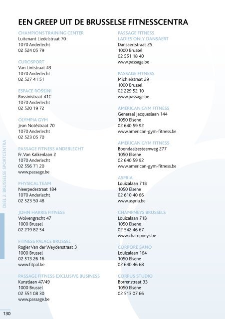 2010-2011 sportgids 2010-2011 - Vlaamse Gemeenschapscommissie