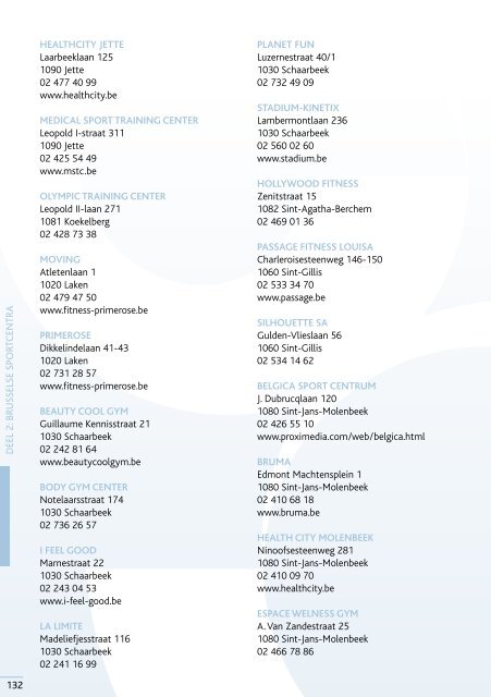 2010-2011 sportgids 2010-2011 - Vlaamse Gemeenschapscommissie