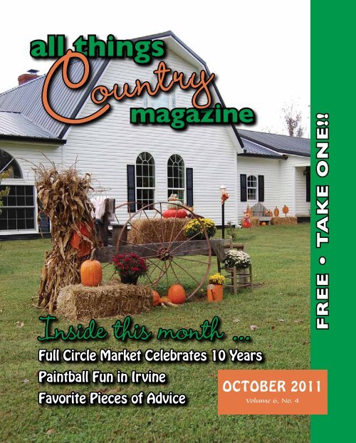 Inside This Month - All Things Country Inc