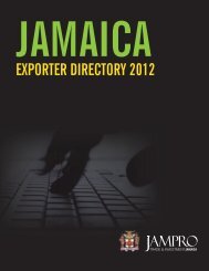 EXPORTER DIRECTORY 2012 - Jamaica Trade and Invest