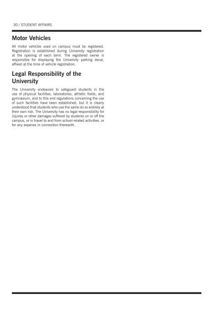 Undergraduate Bulletin - Loyola Marymount University