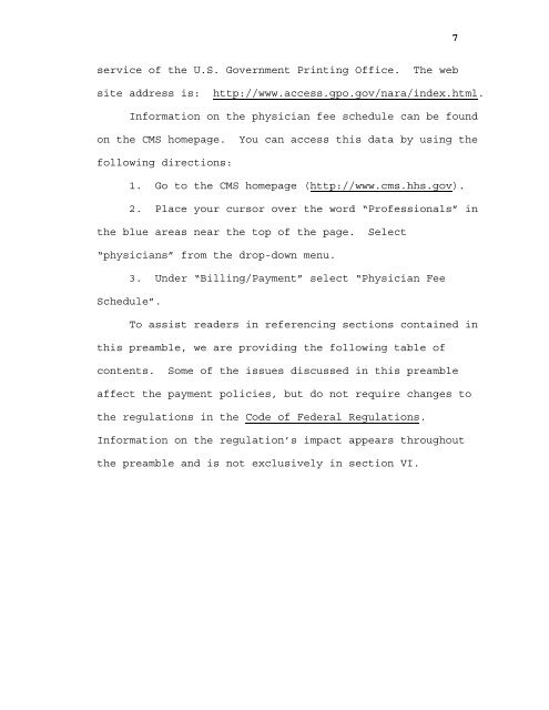 2006 proposed fee schedule - American Society of Clinical Oncology