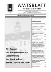 Amtsblatt Nr. 6 - Stadt Velten