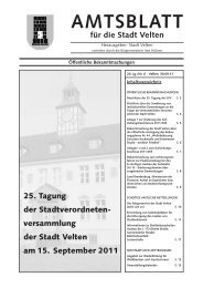 Amtsblatt Nr. 6 - Stadt Velten