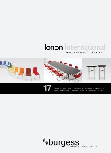 Hotel RestauRant & ContRaCt - Tonon International