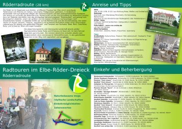 Röderradroute - Elbe-Röder-Dreieck