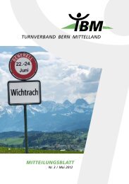 Mitteilungsblatt Nr. 3/2012 (PDF) - Turnverband Bern Mittelland