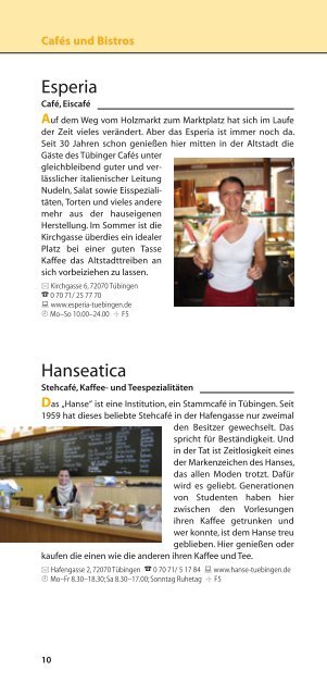 Gastronomieführer - in Tübingen