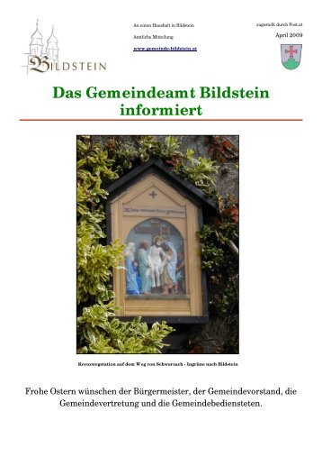 April - Gemeindearchiv Bildstein