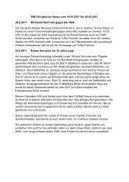 RW Erlinghausen News vom 16.01.2011 bis 30.06.2011 26.6.2011 ...