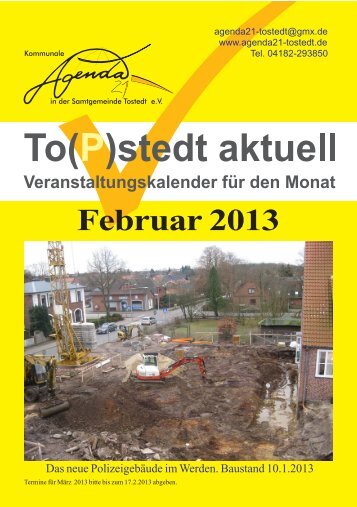 Februar 2013 - Kommunale Agenda 21 in der Samtgemeinde ...