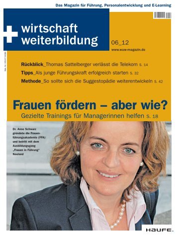 Frauen fördern – aber wie? - Haufe.de