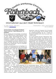 Nr. 208 / Februar – März 2011 Verantwortlich: 1. Bgm ... - Röhrnbach