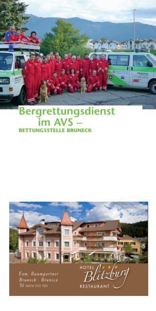 Ortsstellen - AVS Sektion Bruneck