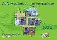 Abfallwegweiser des Vogtlandkreises - Landratsamt Vogtlandkreis