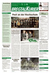 Ausgabe vom 12.12.2012 - Gemeinde Vöhrenbach