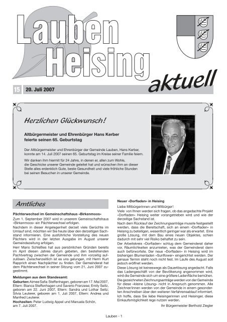15 07 Lauben Gemeinde Lauben