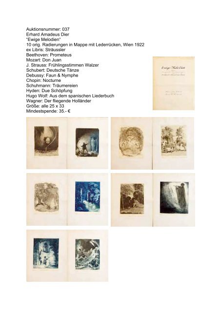 Katalog zur Benefiz-Kunstauktion - Stadtgemeinde Eggenburg