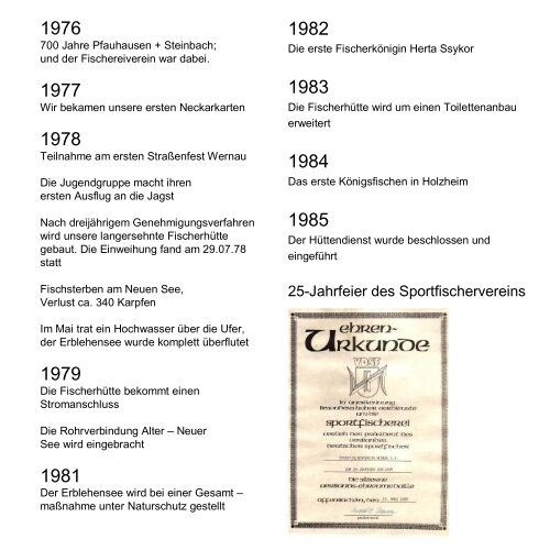 Die Festschrift als PDF zum herunterladen. (2,8MB - Fischerei- und ...